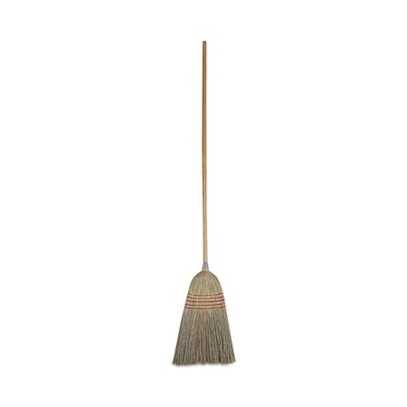 Boardwalk Parlor Broom, Corn Fiber Bristles, 55" Wood Handle, Natural, PK12 BWK926CCT